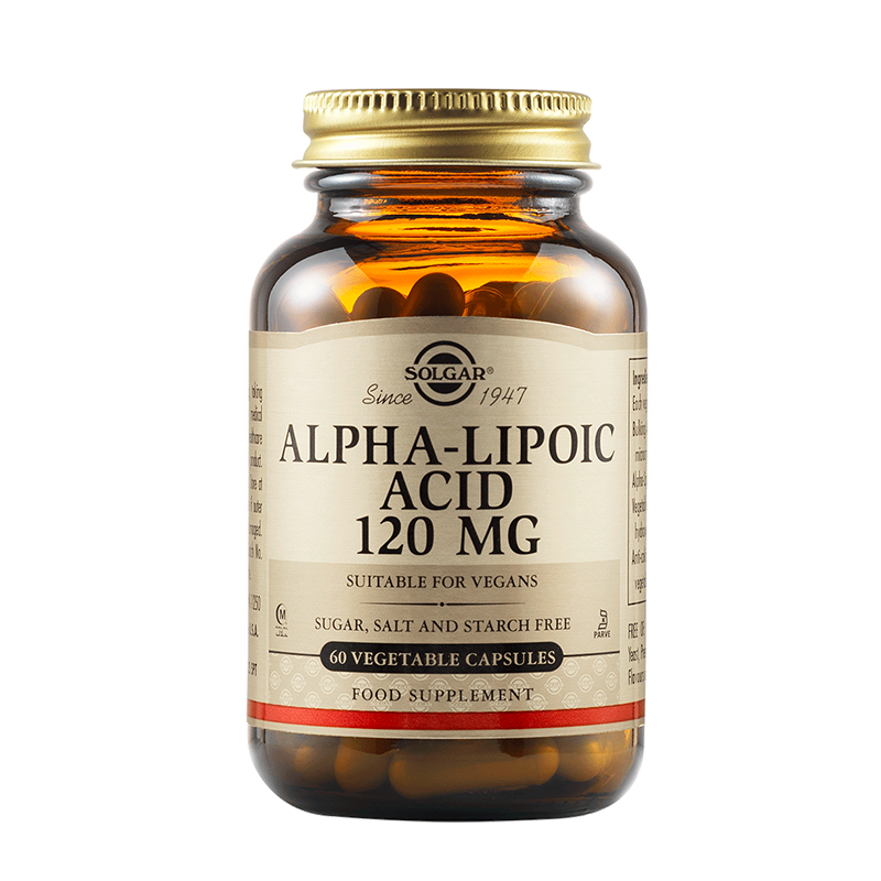 Алфа липоева киселина 120 mg 60 веган капсули