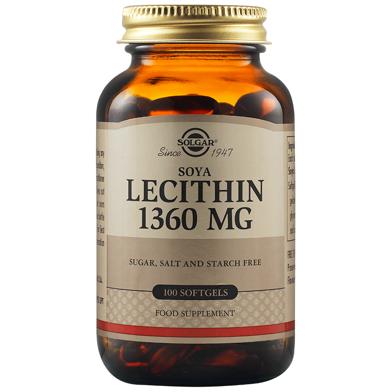 Лецитин 1360mg Меки капсули 100 броя
