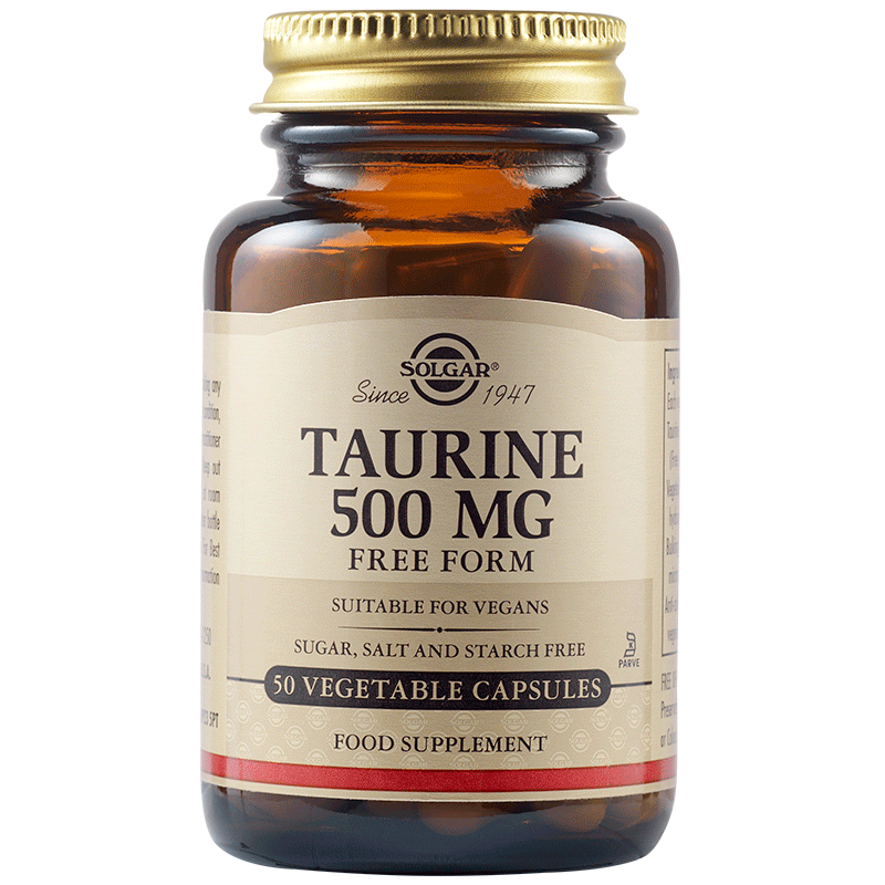 Таурин 500mg Веган капсули 50 броя