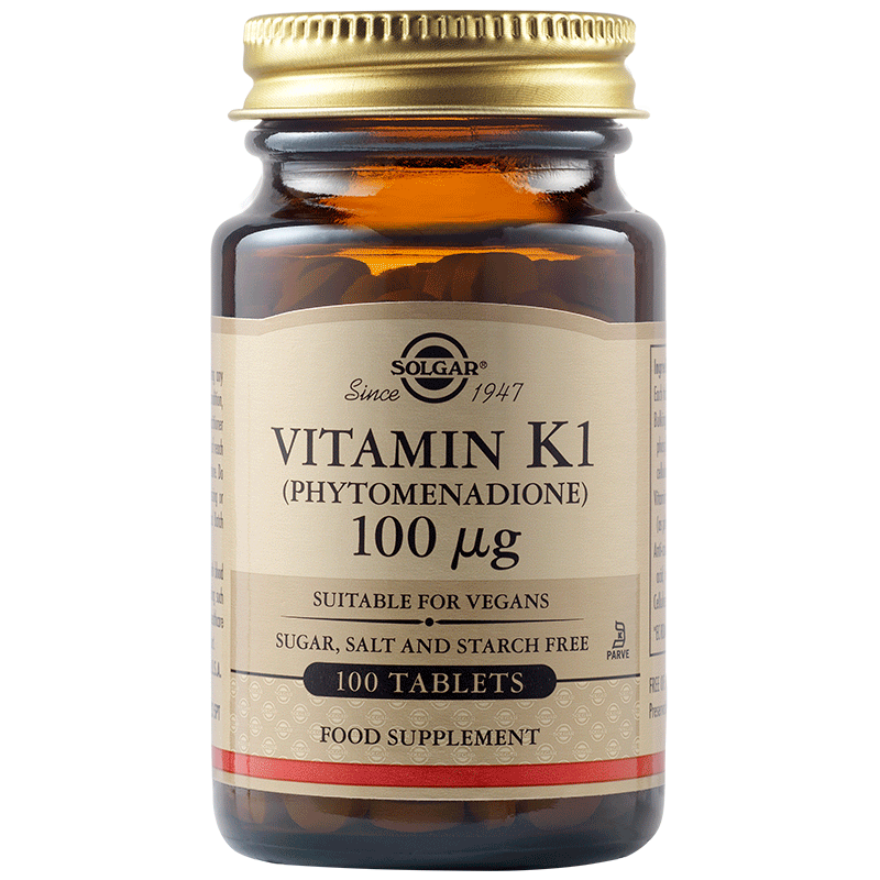 Витамин K1 100mcg, Таблетки, 100 броя