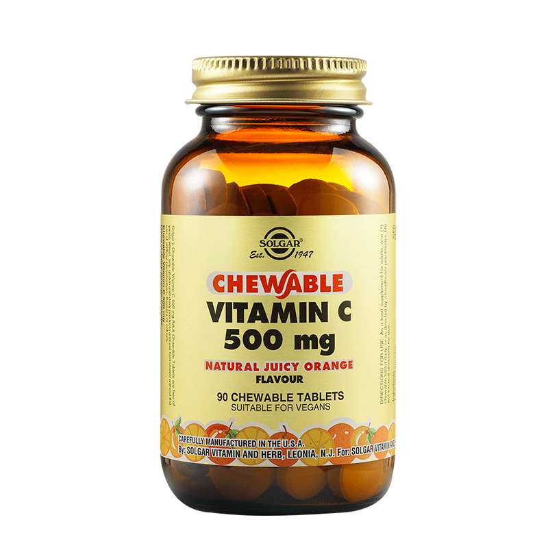 Витамин C 500 mg 90 дъвчащи таблетки